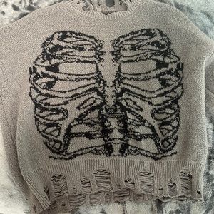 Skeleton sweater